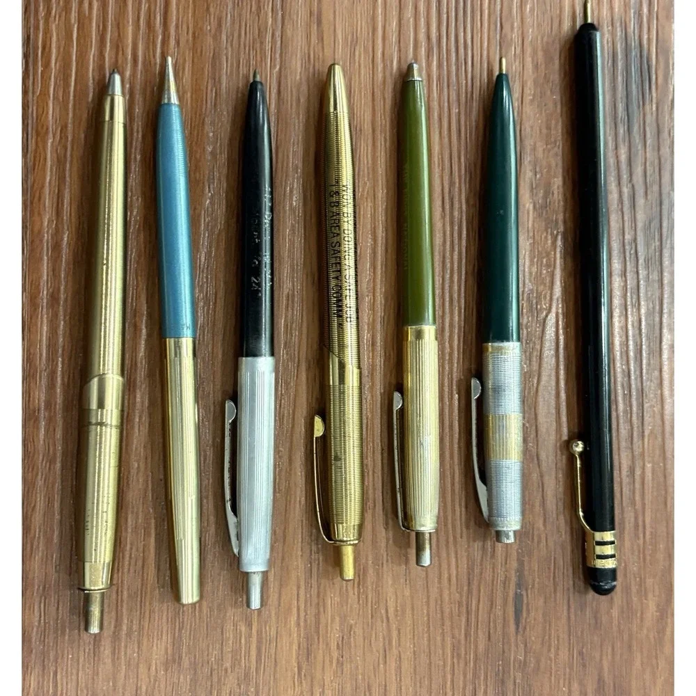 7 Vintage Advertising Pens
